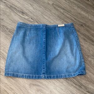 Calvin Klein Vintage Blue Denim Skirt